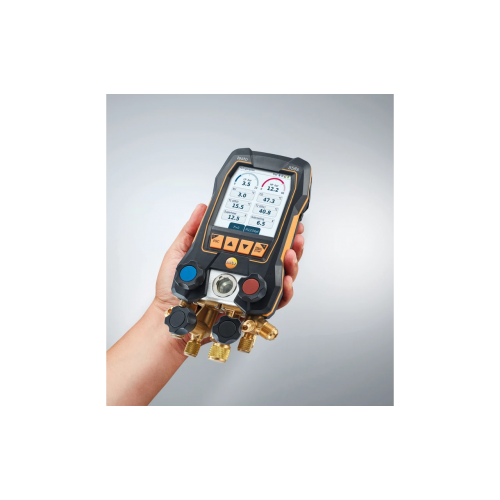 Testo 558s inteligentný digitálny servisný prístroj - Inteligentný digitálny Bezdrôtová vákuová sada s dotykovým displejem